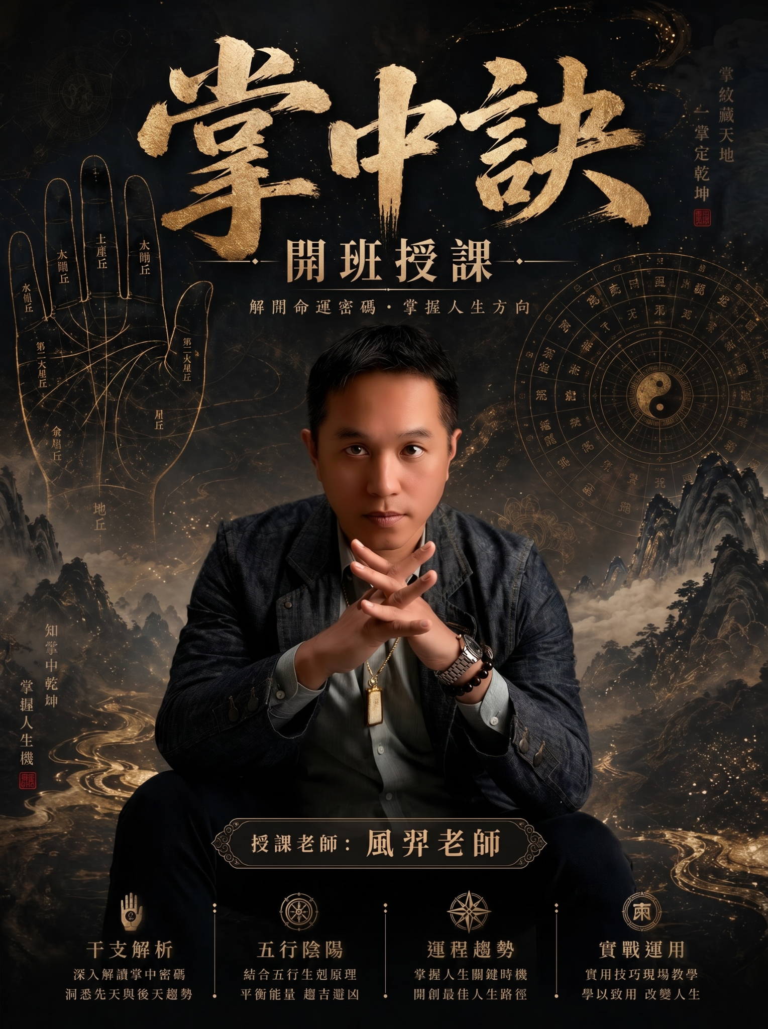 掌中訣課程海報 1